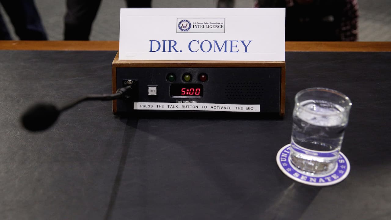 Comey testifies Russia