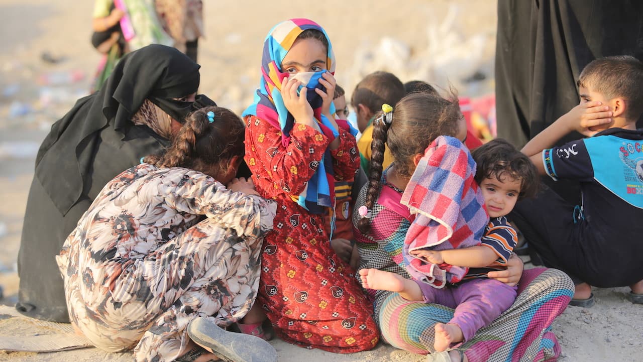 Sunnis displaced Saqlawiyah Iraq