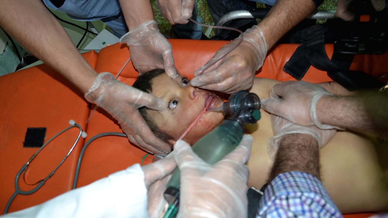 Syria chemical weapons 2014