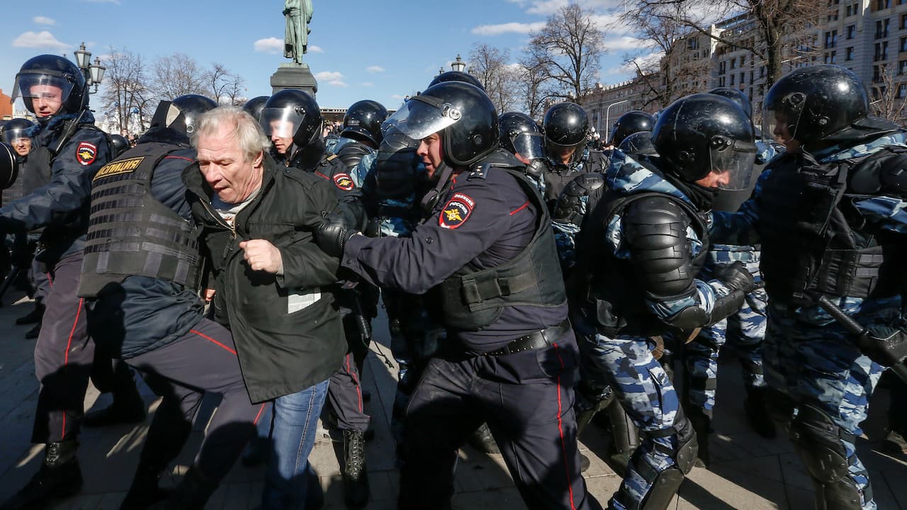 Moscow protest march 26 2017