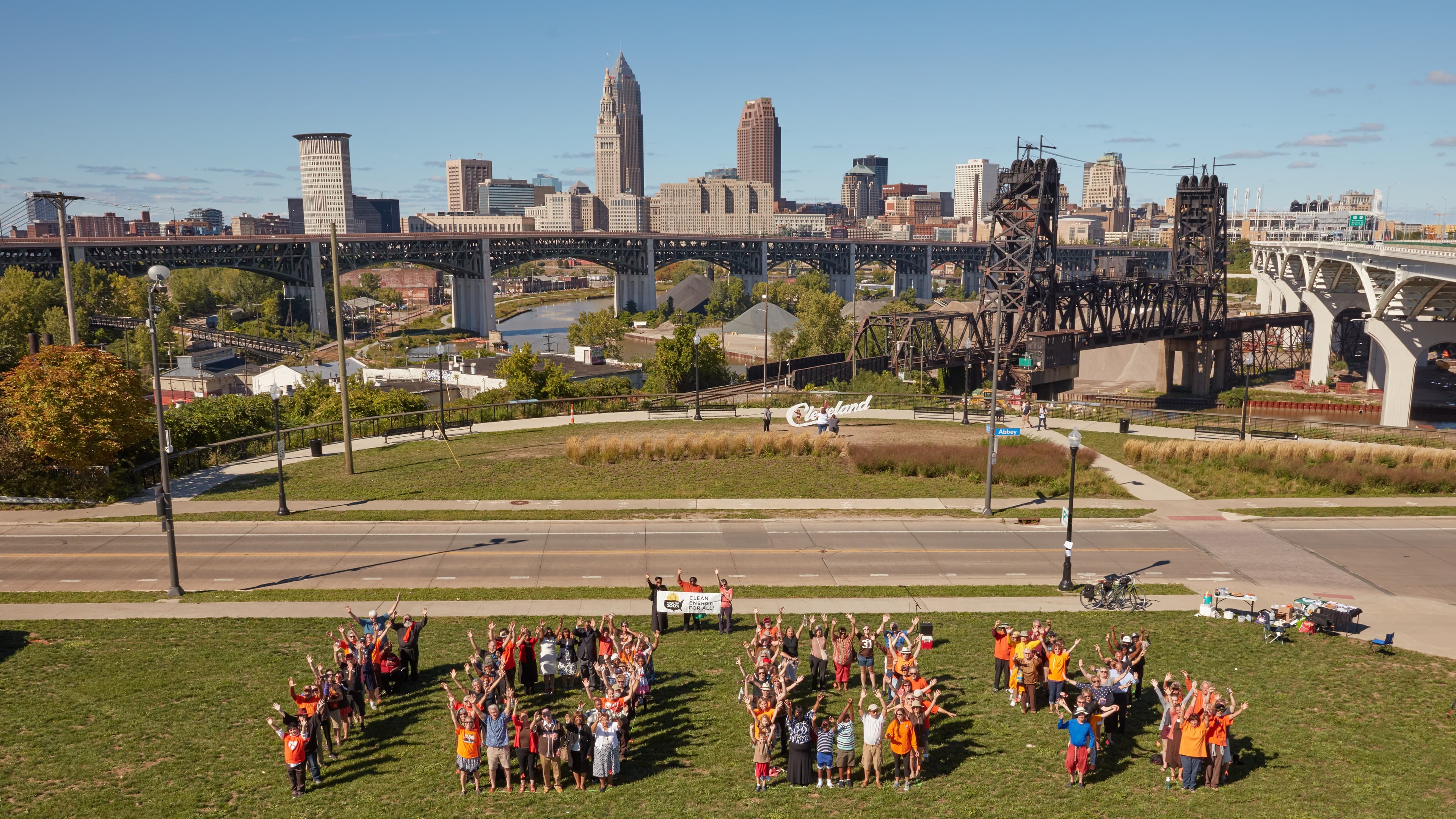 The Sierra Club is organizing grassroots activists to push Cleveland’s city leaders to commit to 100 percent renewable energy by the year 2050.