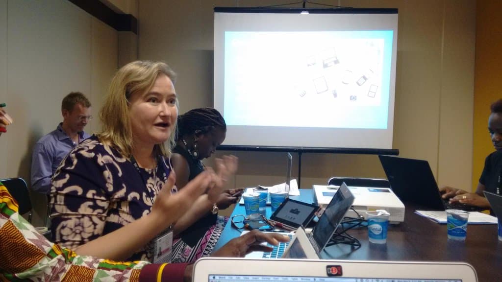 Rebecca MacKinnon, director of New America Foundation's "Ranking Digital Rights" project