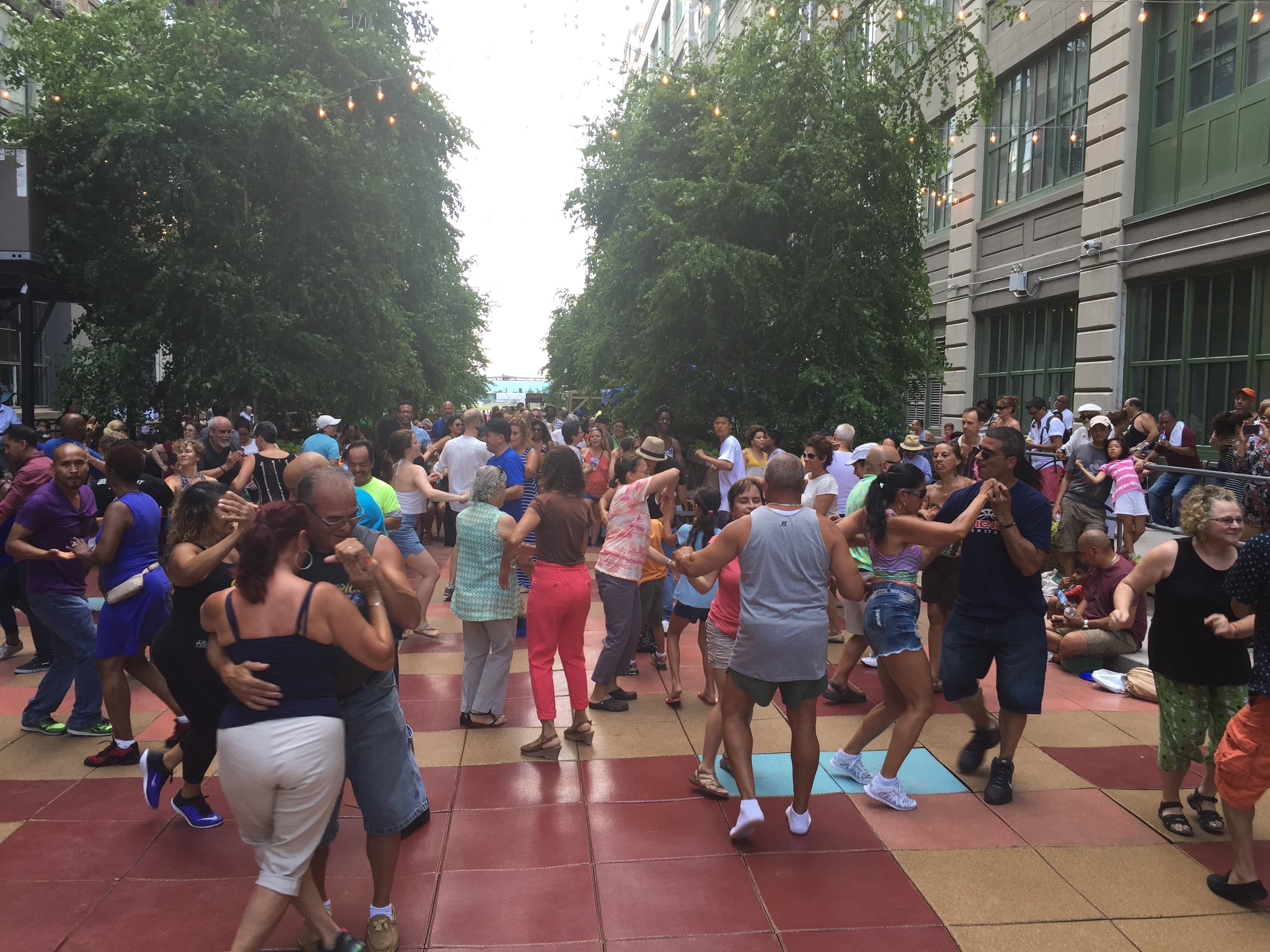 Industry City salsa party