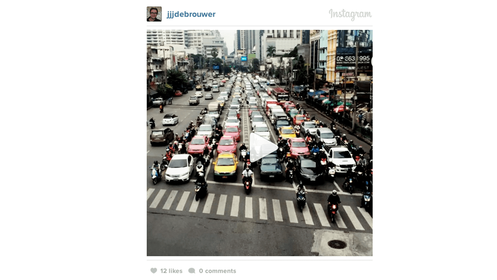 A commute in Thailand