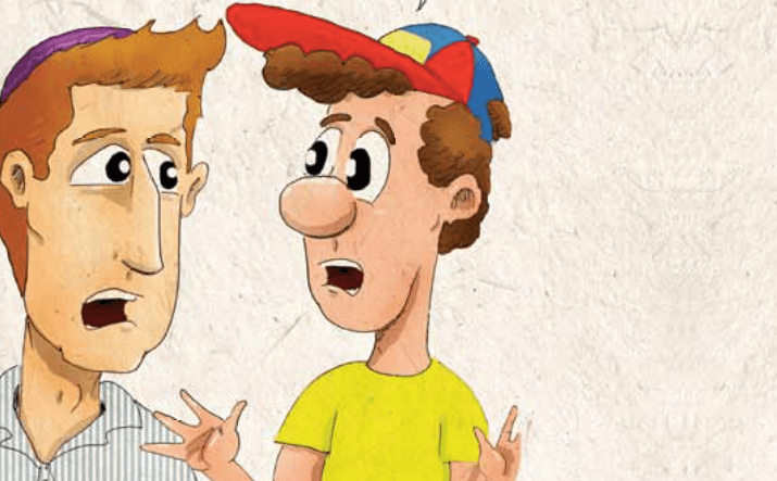 An illustration from the comic book 'Occupation'