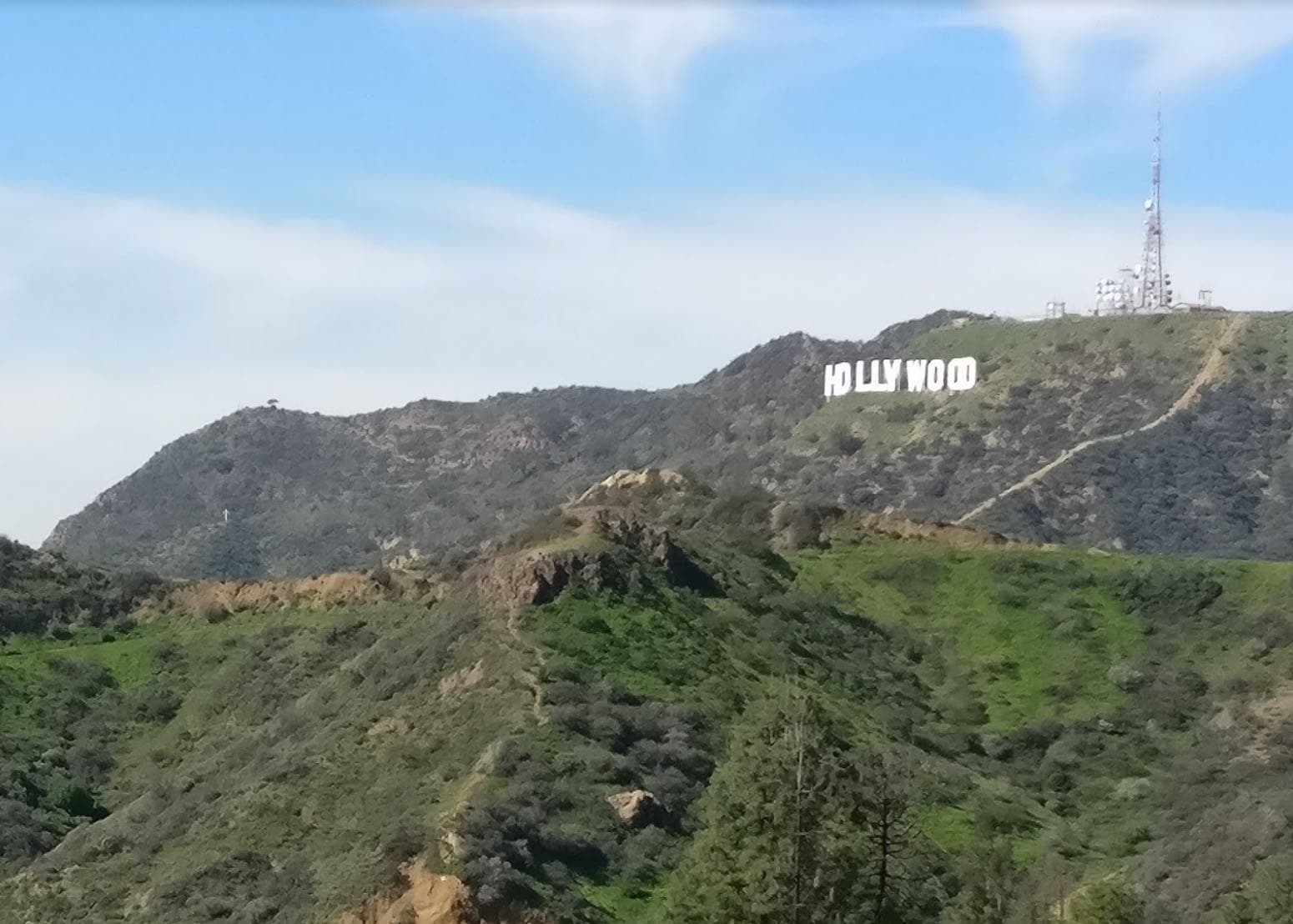 Hollywood sign