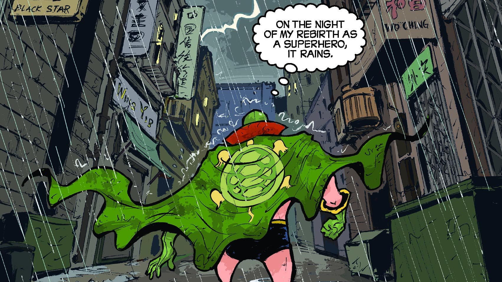 Hank Chu is a Chinese American teen living in 1930′s Chinatown. He's the main character for Gene Luen Yang's comic "The Shadow Hero."