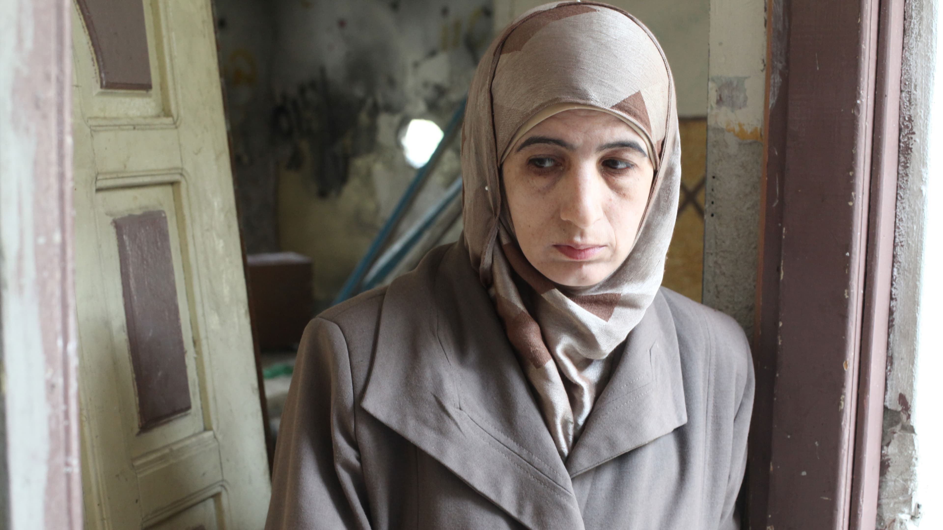 Enas Shalodi's home in East Jerusalem’s Silwan neighborhood was demolished last month by Israeli authorities. Her son rammed the family car into a light rail stop in Jerusalem in October, killing two people.