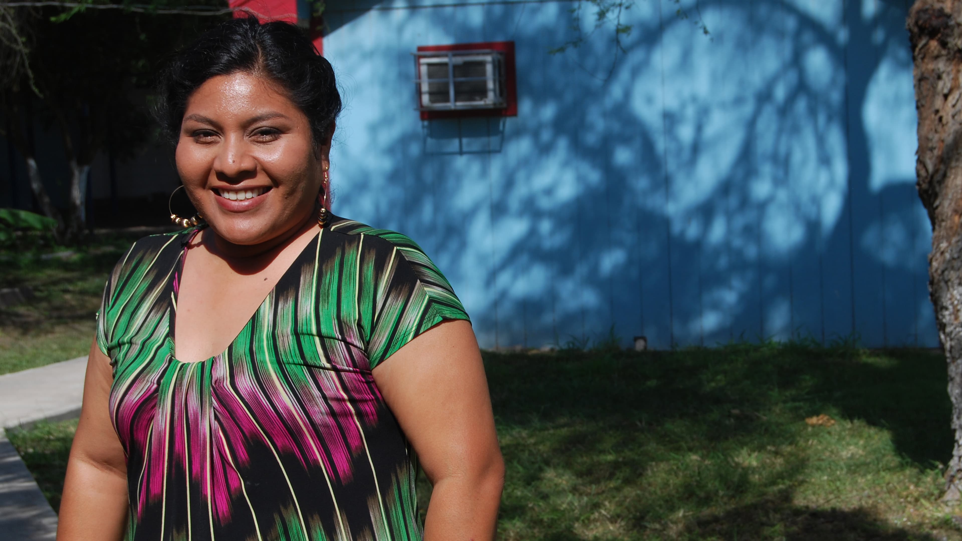 Tania Chavez, 29, from Mexico has spent nearly half her life living in south-eastern Texas, unable to travel beyond secondary US checkpoints. She cannot go to her native Mexico either as she is out of status.