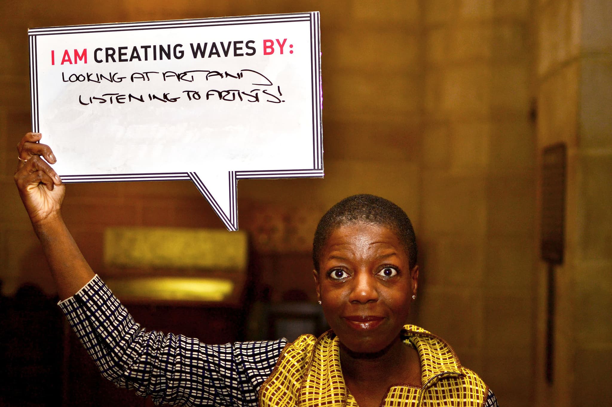 Thelma Golden, art curator and director of the Studio Museum in Harlem.