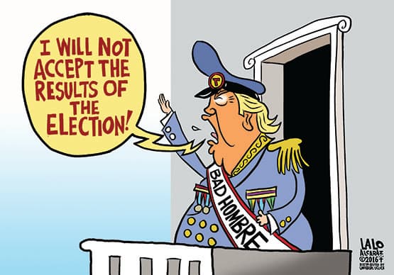 Bad Hombres cartoon by Lalo Alcaraz