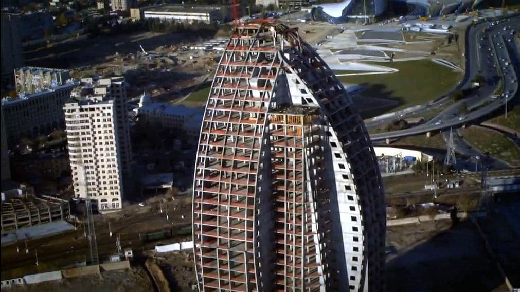 Trump Tower in Baku, Azerbaijan in 2011.