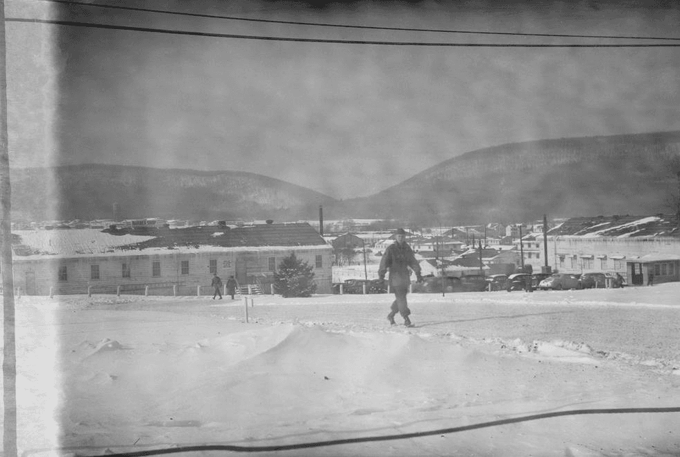 One of the images Levi Bettweiser developed from among 31 rolls of World War II film for his Rescued Film Project.