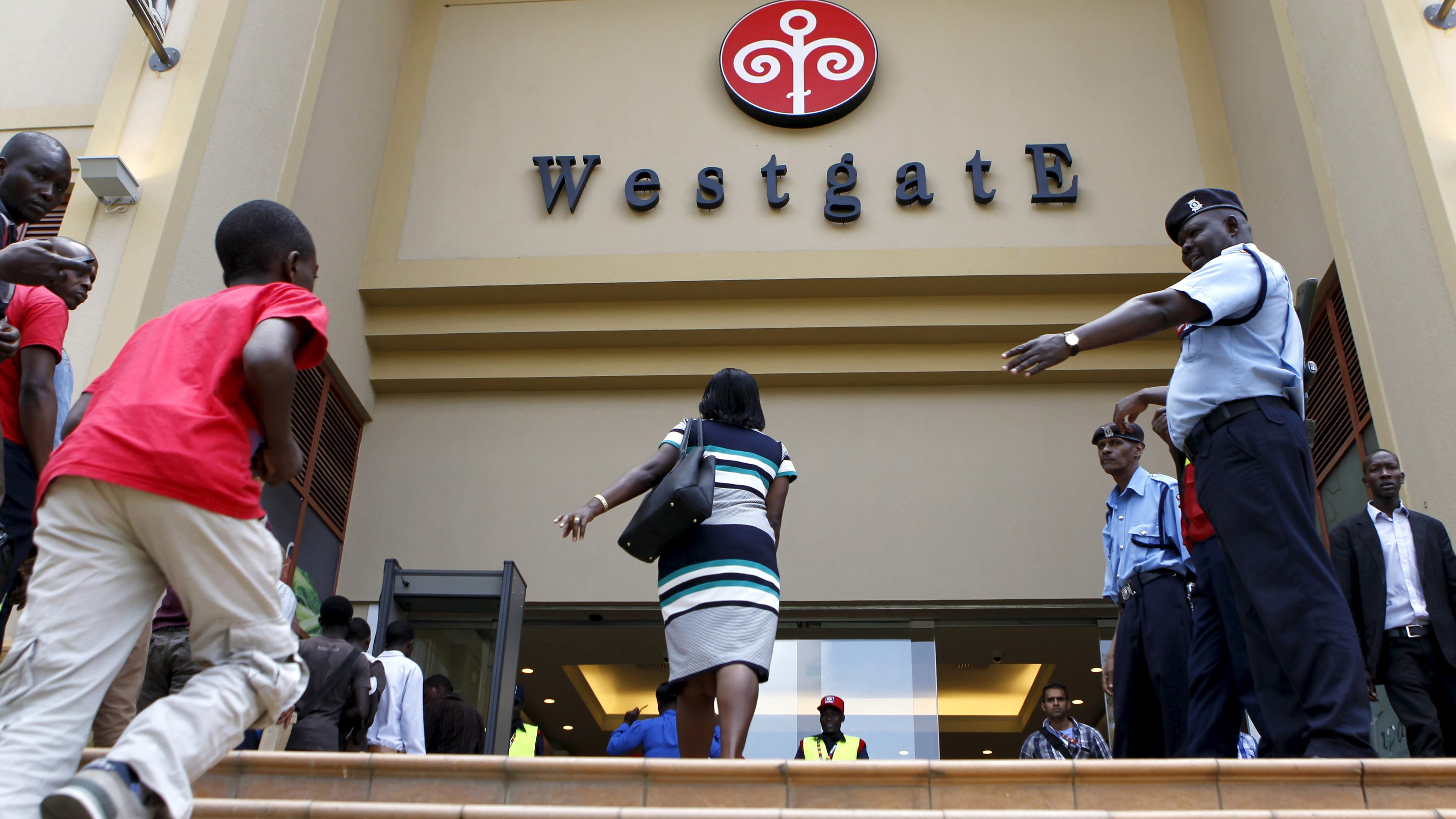 Customers enter the re-opened Westgate shopping mall, in Kenya's capital Nairobi, July 18, 2015. Kenya's Westgate shopping mall reopened for the first time since al Shabaab gunmen stormed the mall killing at least 67 people in September 2013.