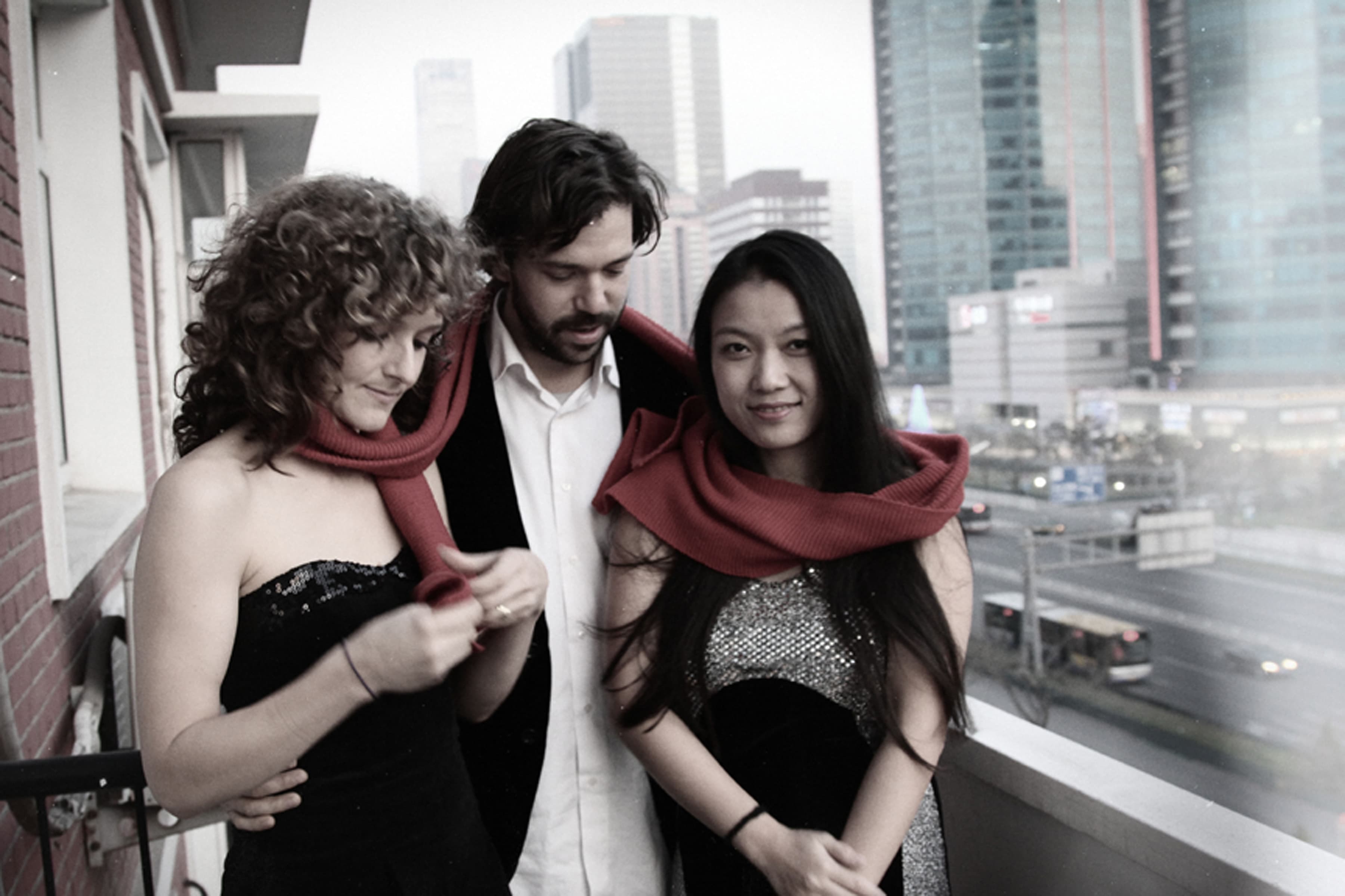 Members of the trio Wu Force