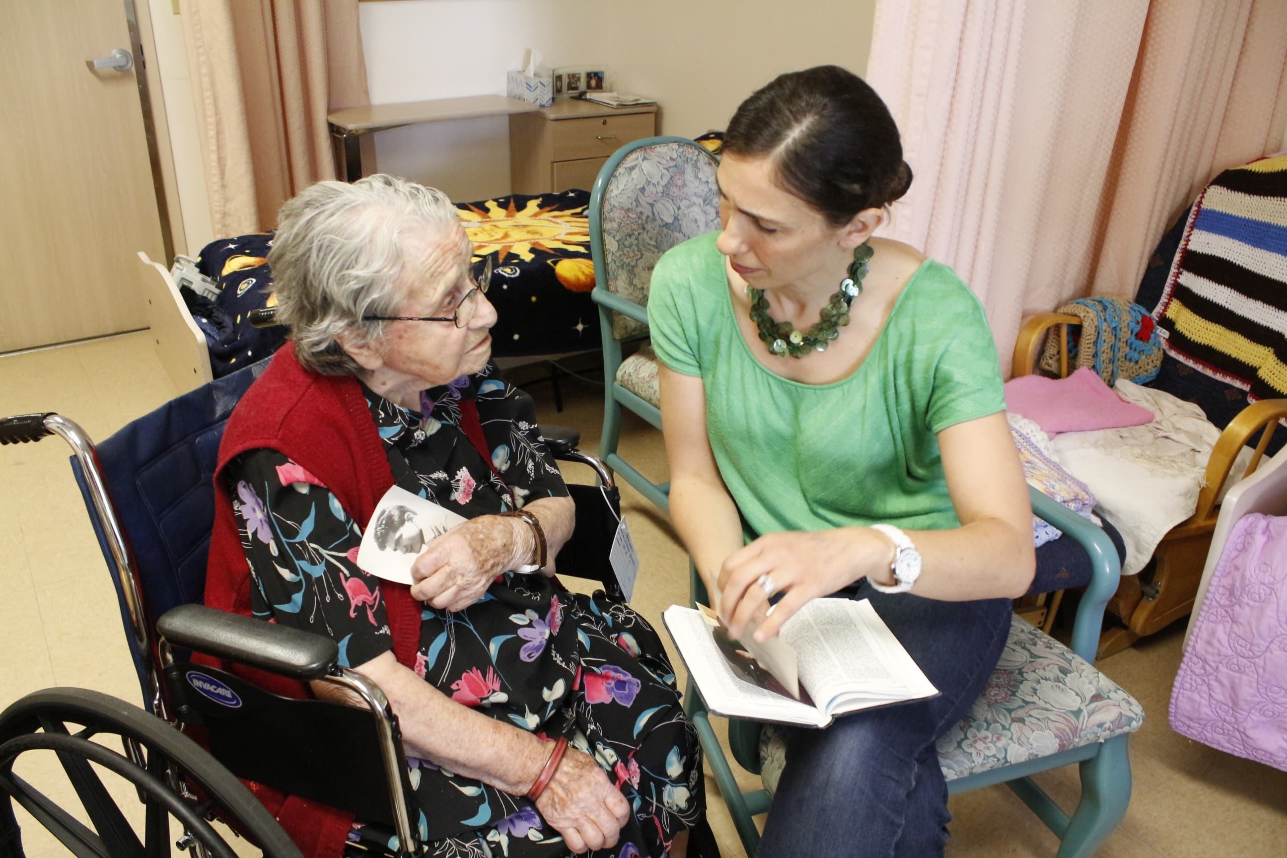 Yevnige Salibian, 101, is one of the few remaining survivors of the Armenian genocide.