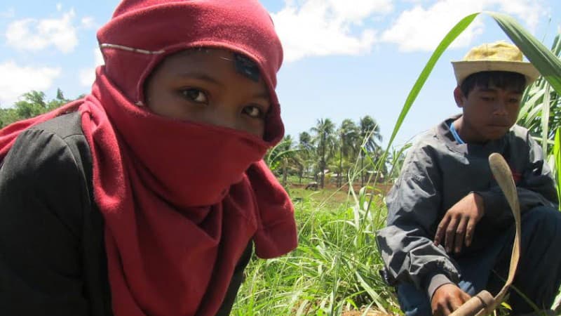 Child laborers in the Philippines