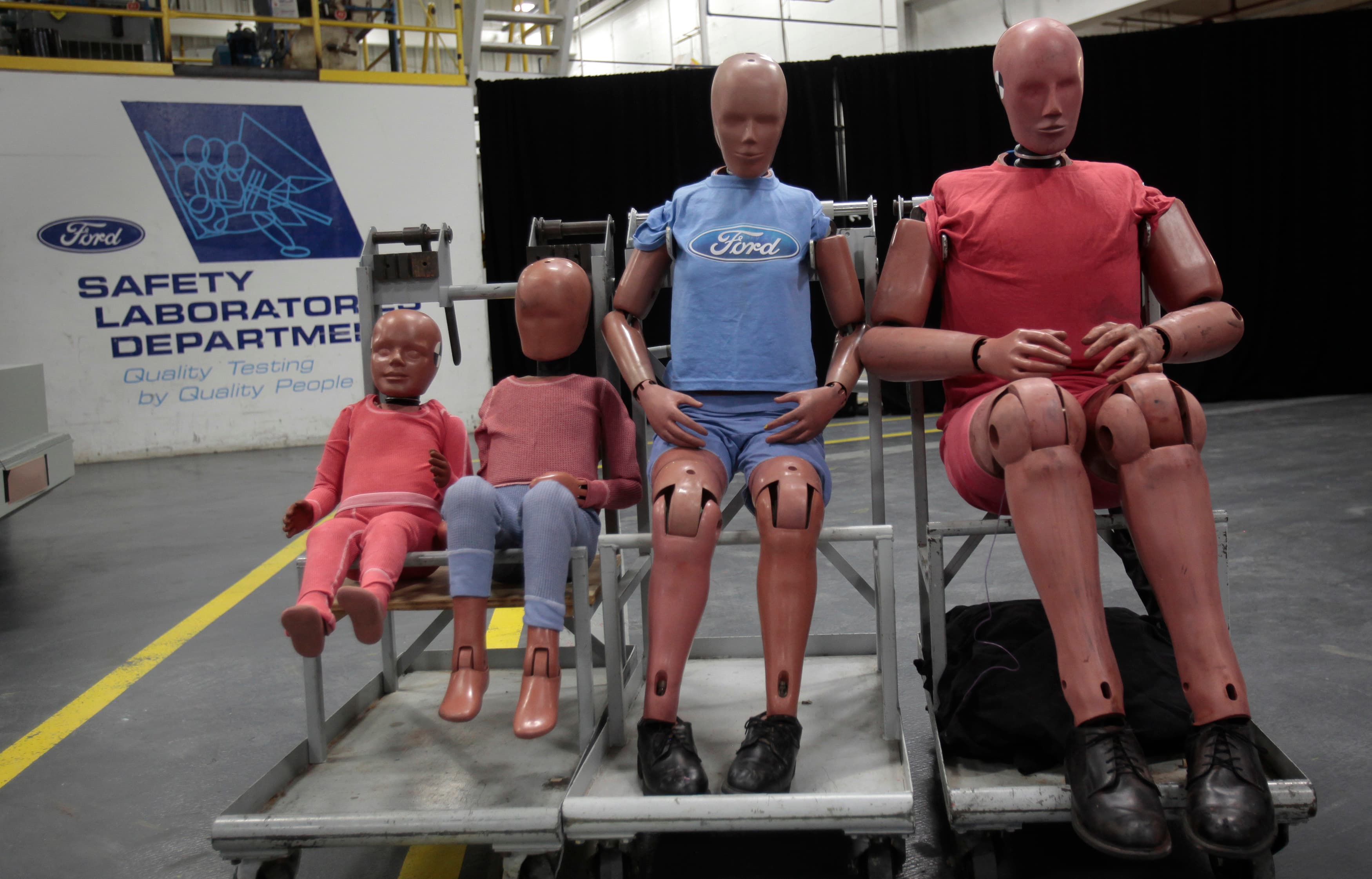 Crash test dummy family