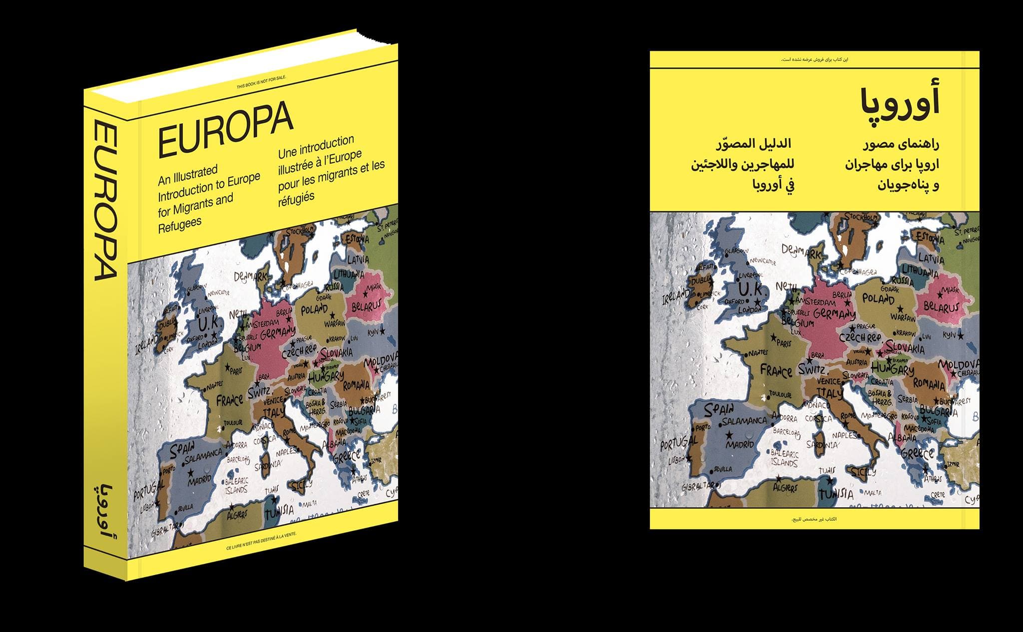 "Europa, An Illustrated Introduction to Europe for Migrants and Refugees"