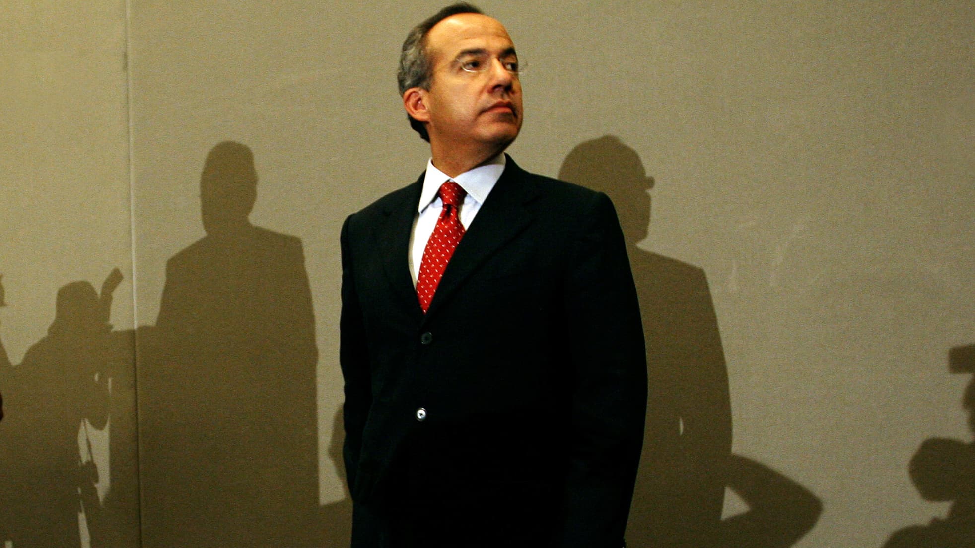 Former Mexican president Felipe Calderon.