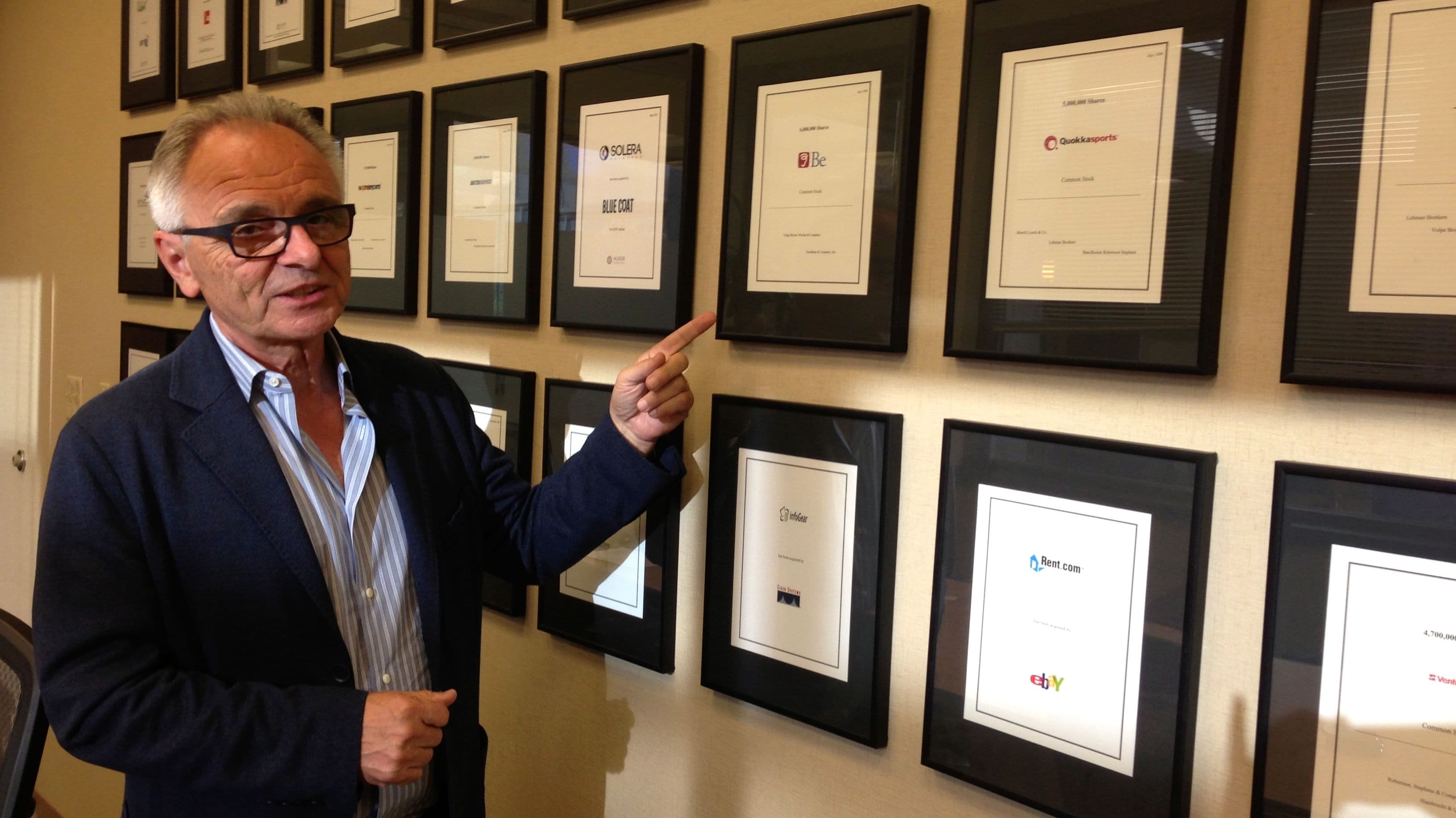 Jean-Louis Gassée, a former colleague of Steve Jobs at Apple. Gassée is now a venture capitalist based in Silicon Valley.