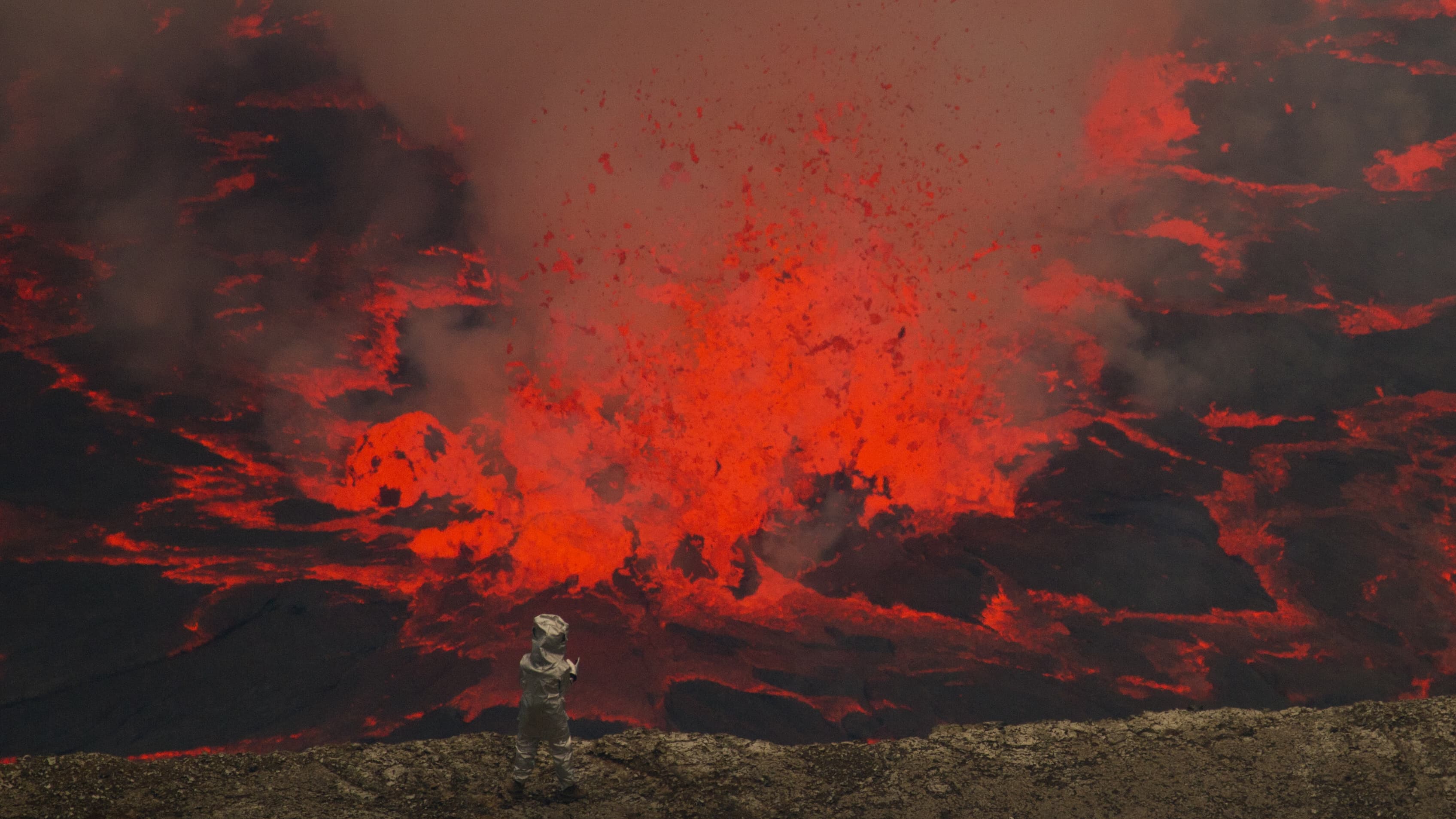 Mark Robinson traveled with a team from the Goma Observatory to set up monitoring equipment. He was in the volcano just days before it sprung back to life.