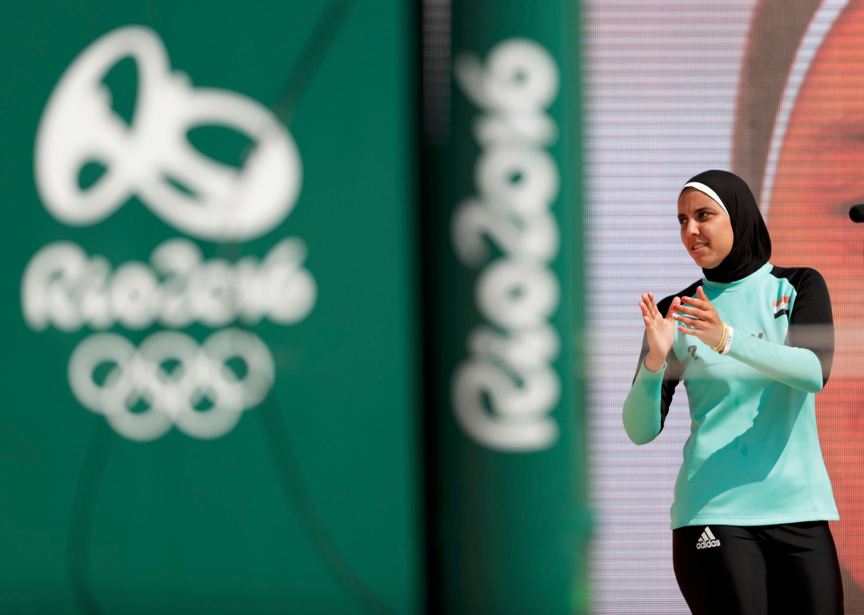 Doaa Elghobashy of Egypt