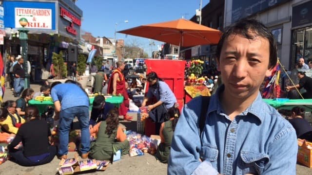 Nawang Tsering Gurungat at Diversity Square