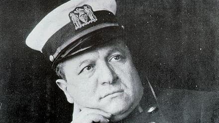 New York police detective Joseph Petrosino.  He was gunned down while in Sicily investigating a mafia connection to New York.