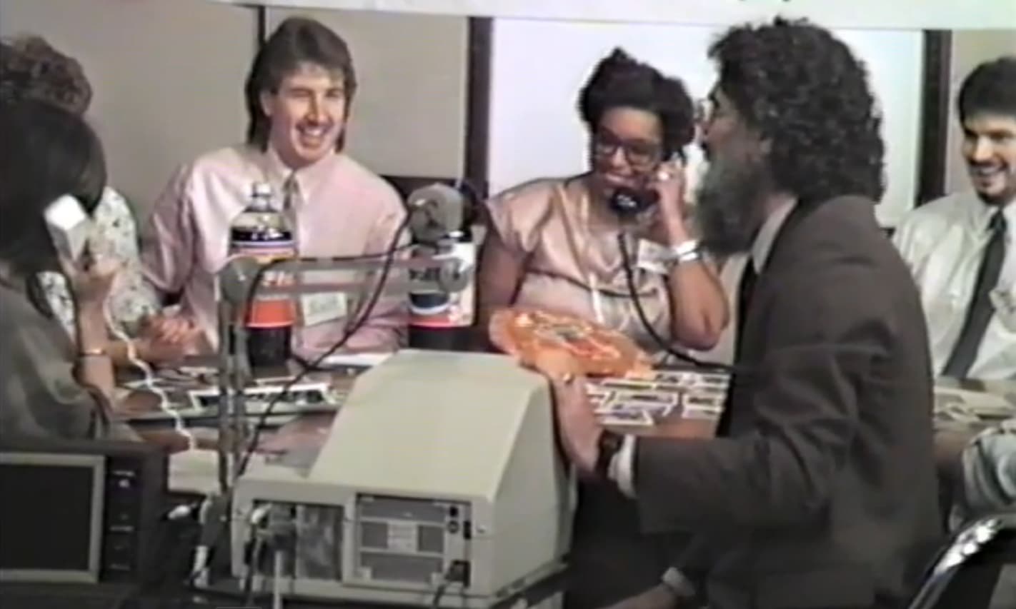 A video of the first chat session between the United States and USSR using Joel Schatz and Joseph Goldin's system.