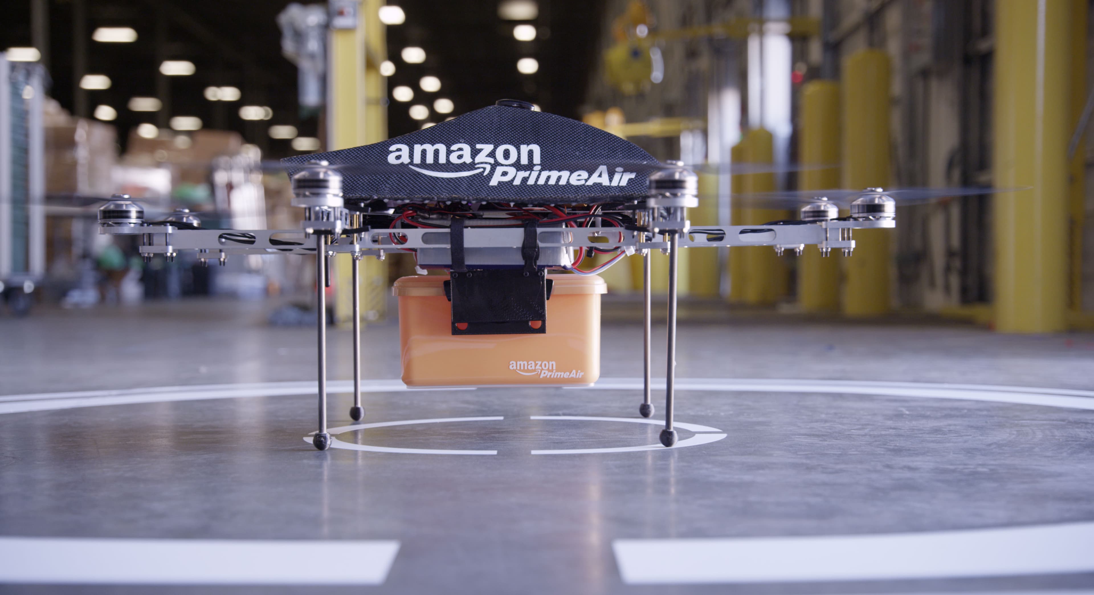Amazon's drone delivery program, known as Amazon Prime Air, will be doing its testing in Canada because of tight FAA airspace rules.
