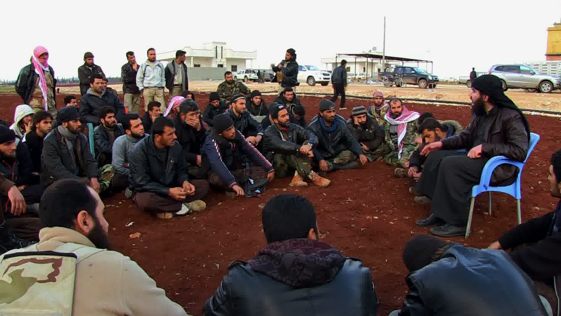 Syrian rebel fighters