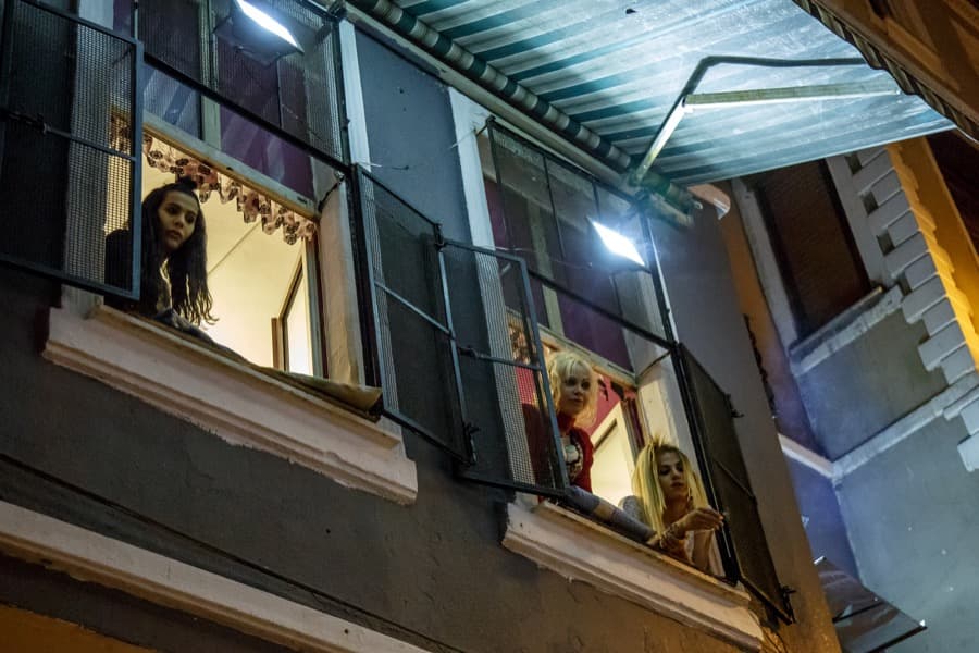 A transgender brothel in Istanbul's run-down Tarlabasi neighborhood.