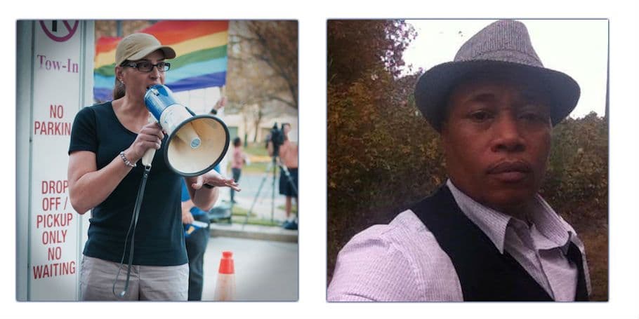 Erica Lachowitz, left, and Austin J. Fonville