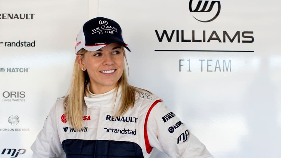 Scottish race car driver Susie Wolff