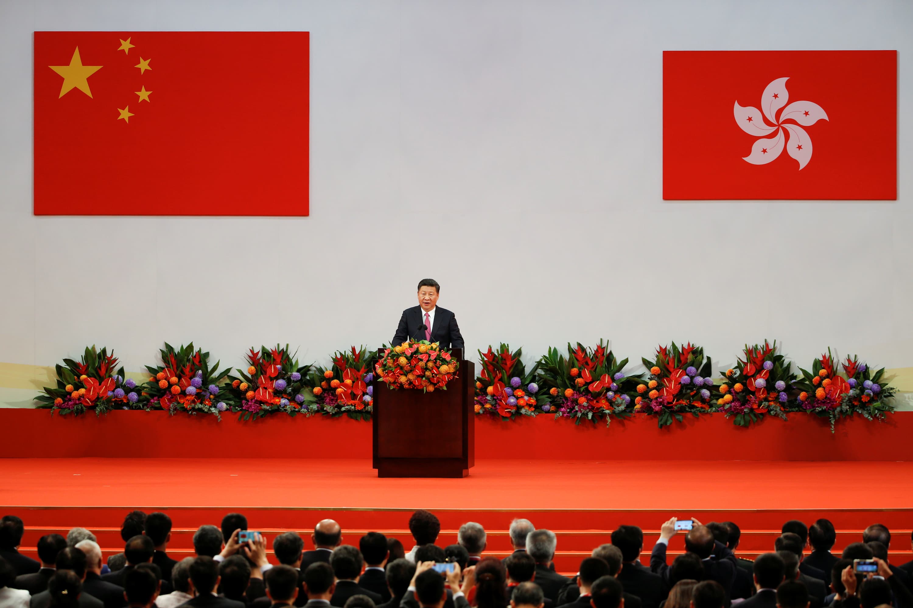 Chinese President Xi Jinping speaks
