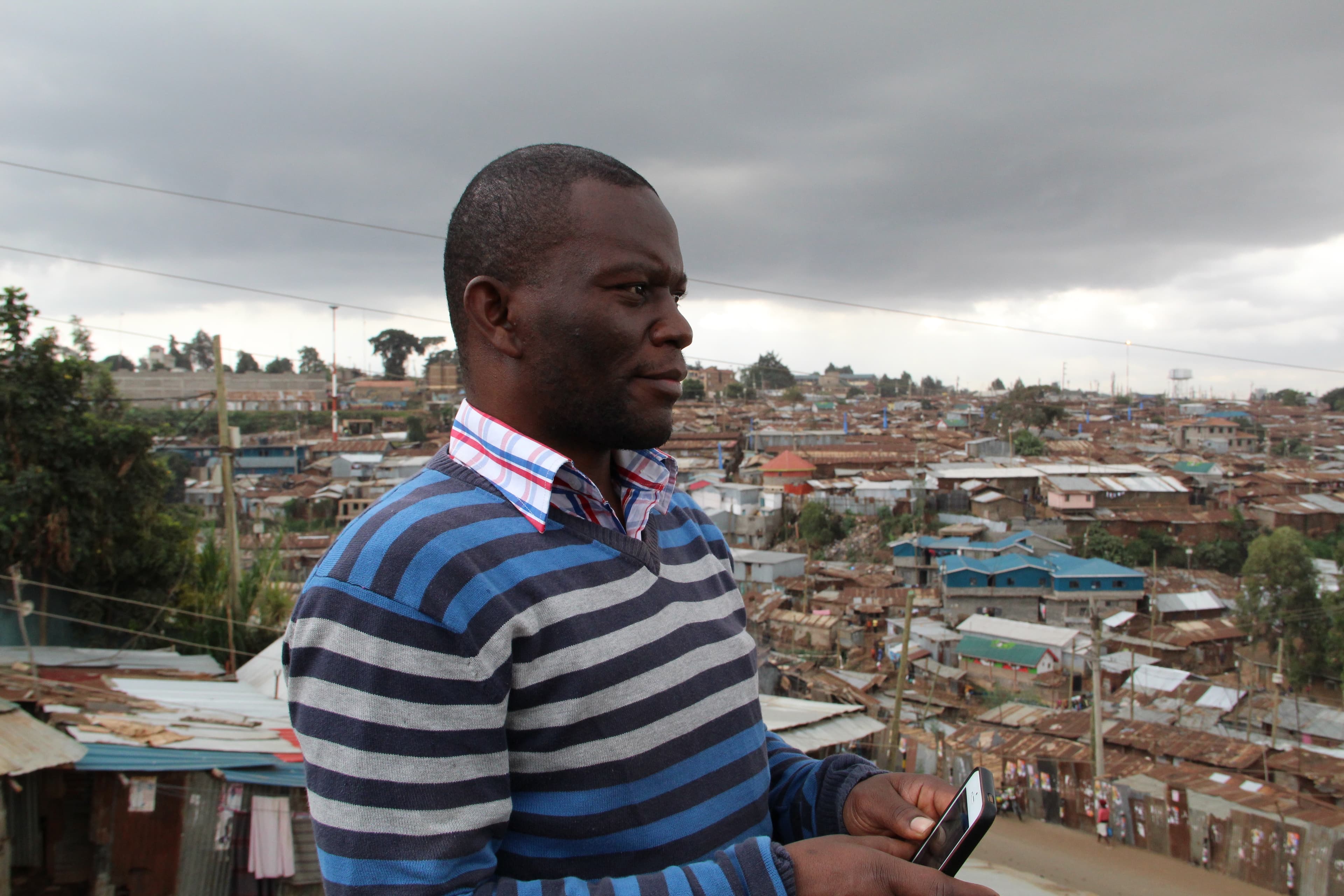 Tom Bwire worked as a community journalist in Kibera for many years before co-founding Habari Kibra.