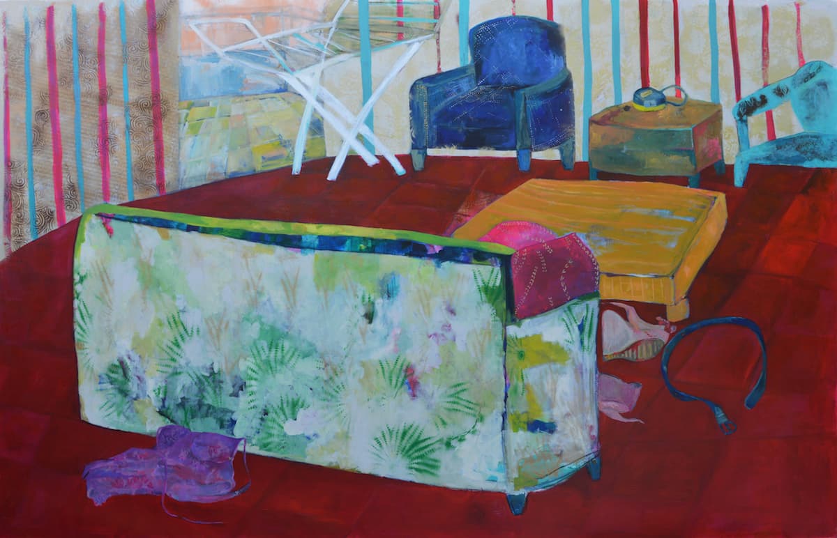 Some of Rana Samara's fellow  artists said to her, we are Palestinians. Sex is the last thing we should talk about. Her response was 