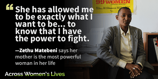 Join Across Women's Lives on Facebook