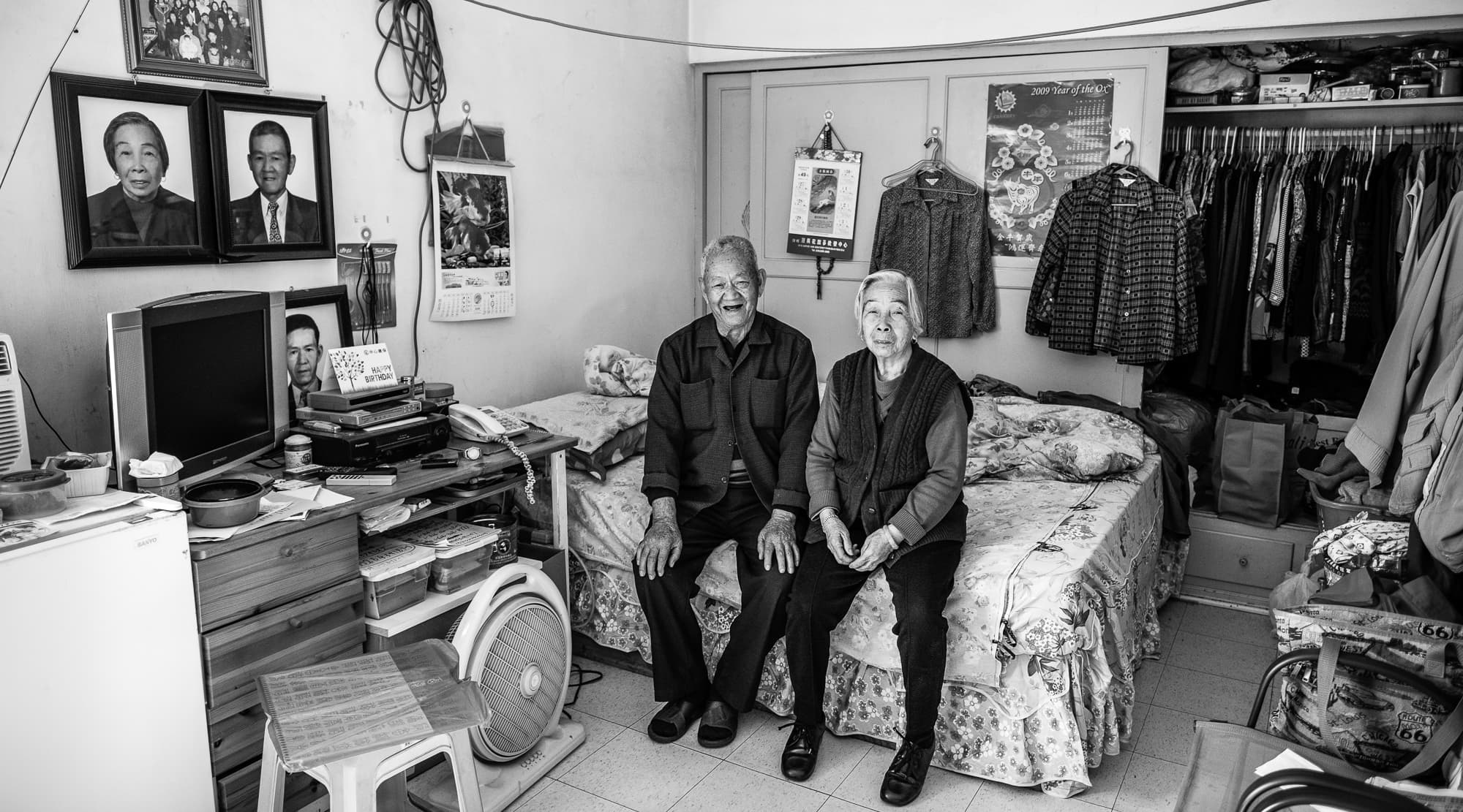 Yue Chang Zhou and his wife were asked to leave their apartment in a Los Angeles single room occupancy building