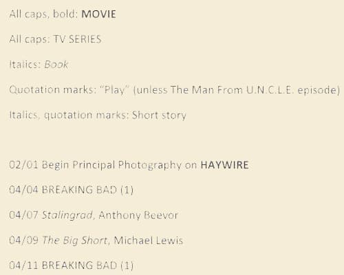 Steven Soderbergh's Daily Culture Diet