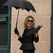 Jessica Lange (far left) in a scene from 'American Horror Story'