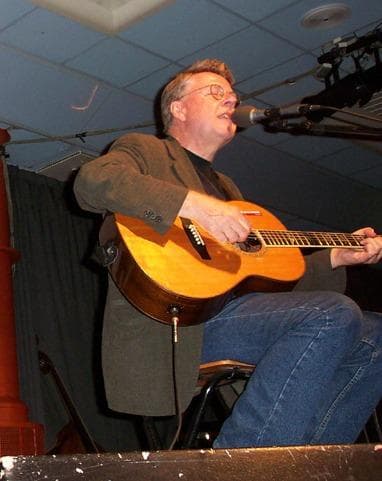 Swedish folk singer Mikael Wiehe 