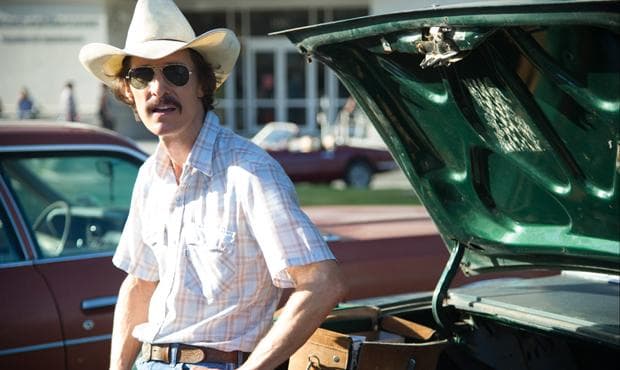 Matthew McConaughey as Ron Woodroof in Dallas Buyers Club