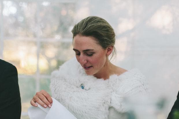 A wedding in Guyra, Australia