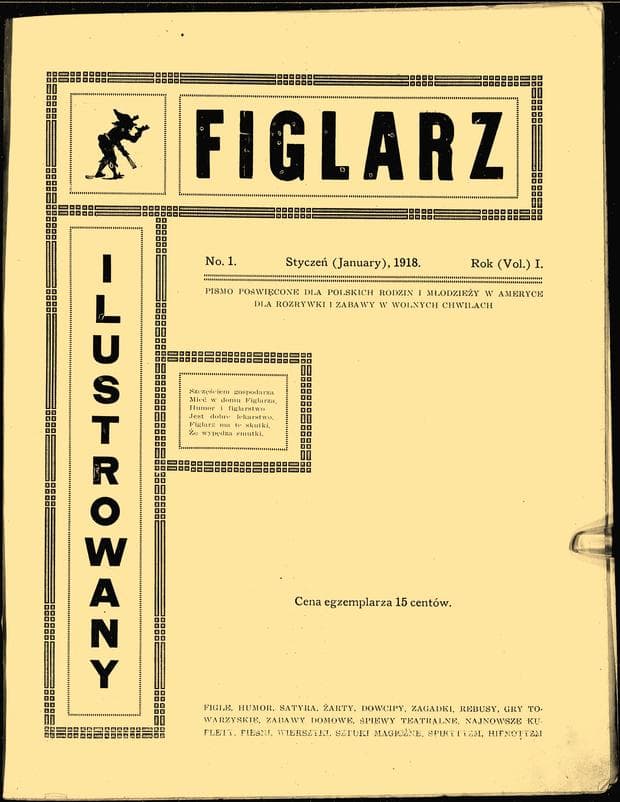 The Illustrated Frolic: monthly magazine / ed. Stanislaw Wegrzyn