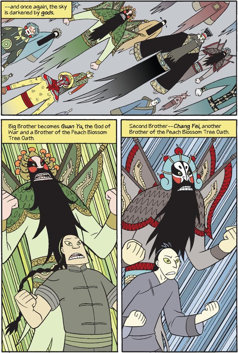 A page from 'Boxers   Saints'