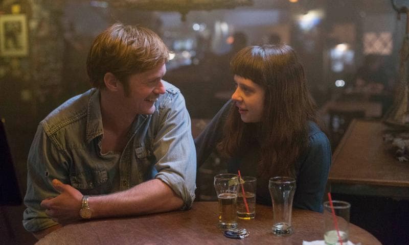 Alexander Skarsgard with Bel Powley in Diary of a Teenage Girl