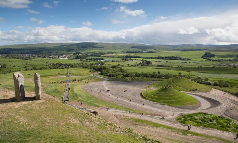 The Crawick Multiverse in Dumfries and Galloway, Scotland