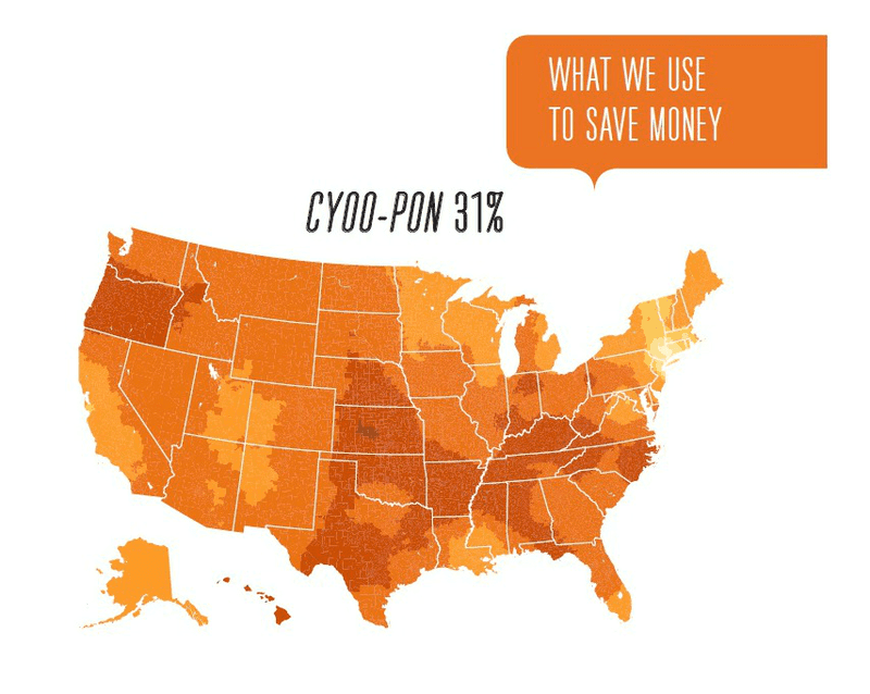 A dialect infographic from 'How to Speak American' by Josh Katz